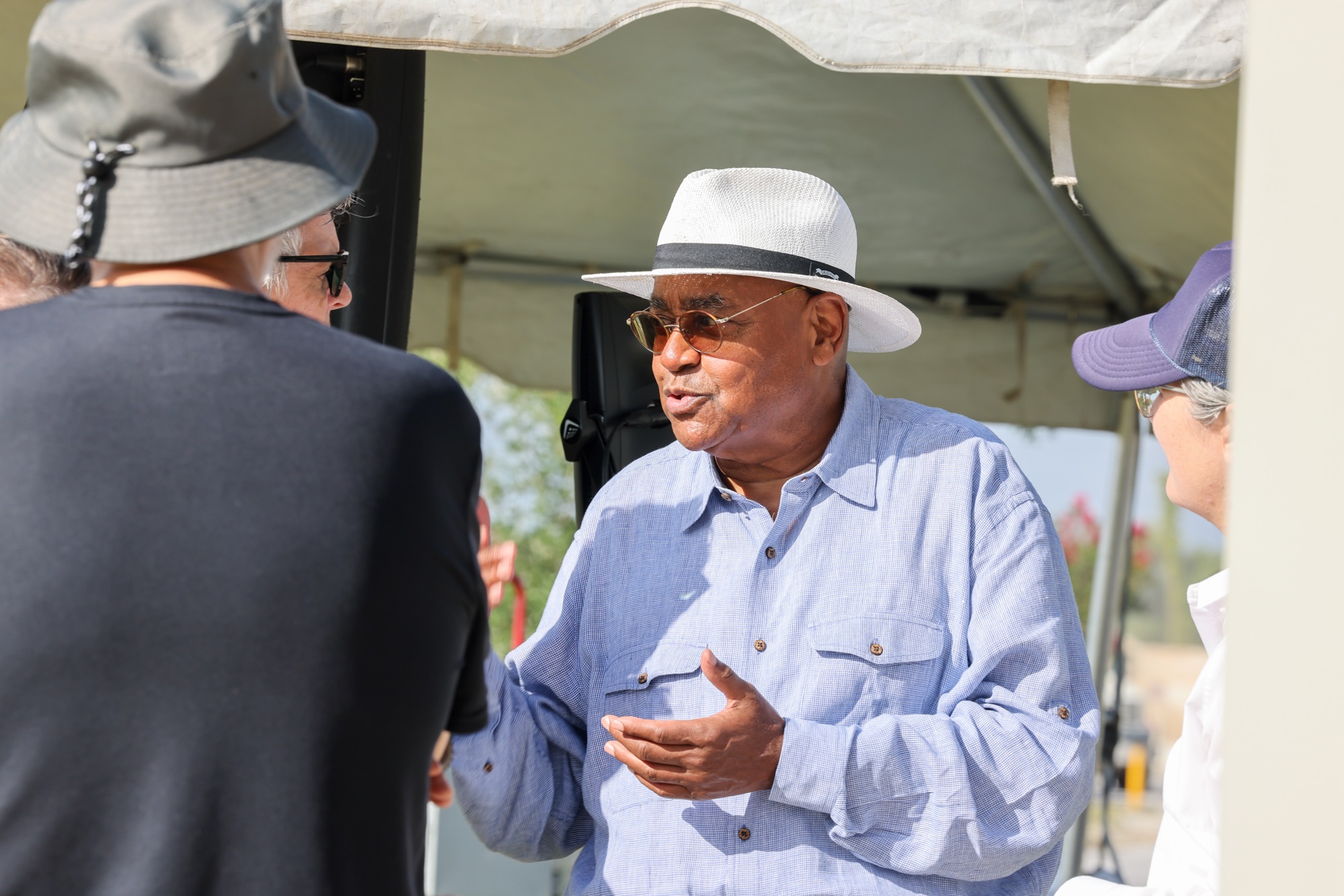 Photo from the Curtis Graves Park ribbon cutting and reception